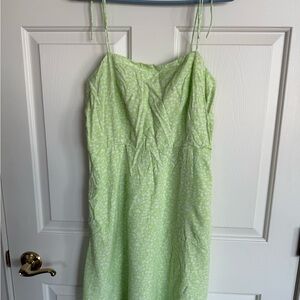 Old Navy Light Green Strapless Dress